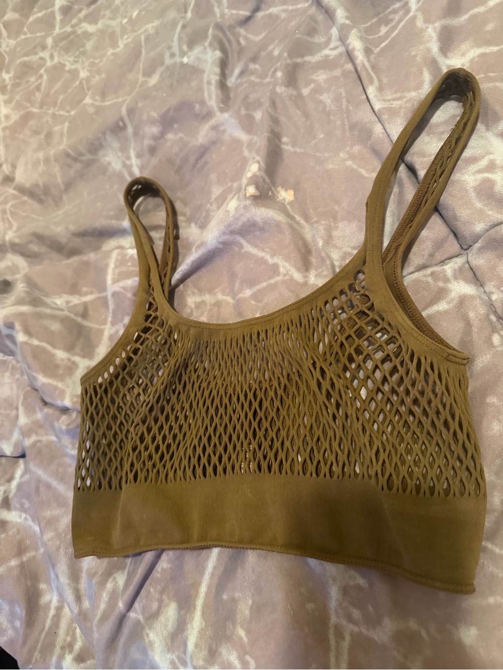 SKIMS Jasper Mesh Fishnet Bralette XXS-Small